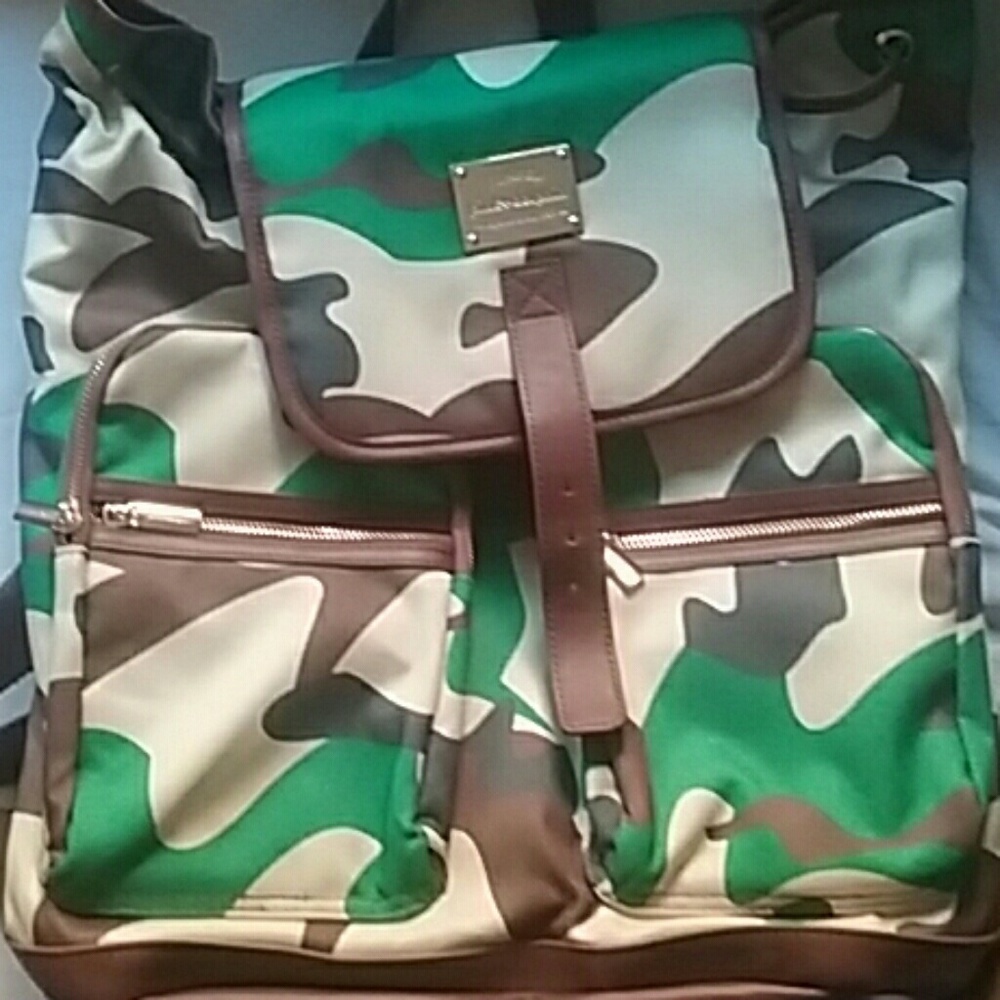 Pink dolphin backpack